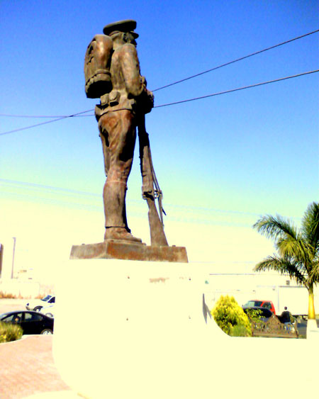 Monumento al soldado en GÃ³mez Palacio