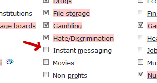 Con esto se bloquean los pirncipales mensajeros